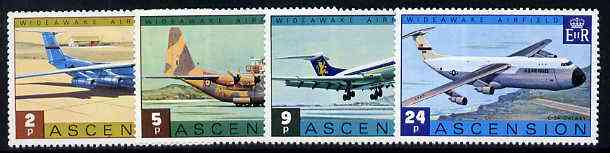 Ascension 1975 Wideawake Airfield set of 4 unmounted mint, SG 187-90
