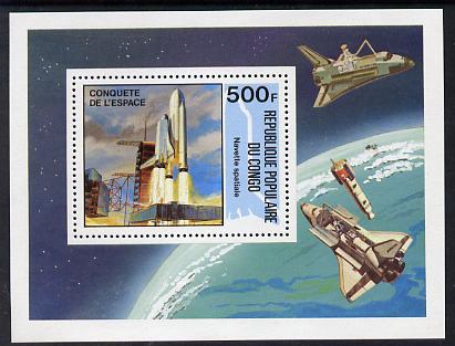 Congo 2001 Space Exploration perf m/sheet unmounted mint. Note this item is privately produced and is offered purely on its thematic appeal 