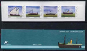 Booklet - Portugal 1993 Trawlers 332E booklet complete and pristine, SG SB66