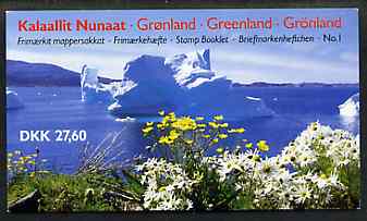 Booklet - Greenland 1986 Margrethe 27k60 booklet (Cover with Iceberg) complete, more....