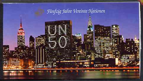 Booklet - United Nations (Vienna) 1995 50th Anniversary 36s booklet complete , more.....