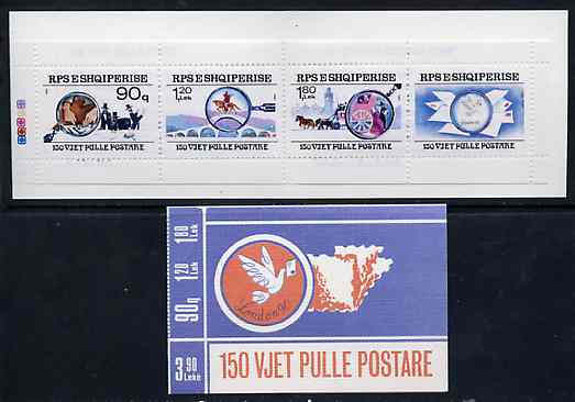 Albania 1990 Penny Black 150th Anniversary 3.90L booklet complete and very fine, Mi MH5