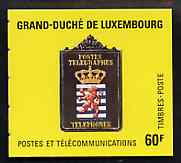 Booklet - Luxembourg 1991 Posts & Telecommunications 60f booklet complete........