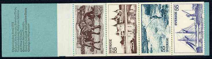 Booklet - Sweden 1972 Tourism in South East Sweden 5k50 booklet complete and pristine, SG SB271