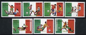 Guinea - Bissau 1989 Football World Cup set of 7 unmounted mint, SG 1151-57, Mi 1073-79*