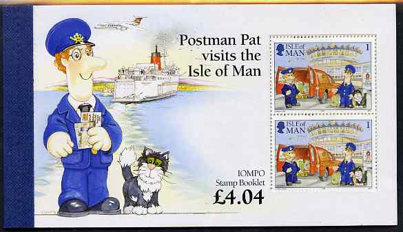 Booklet - Isle of Man 1994 Postman Pat Â£4.04 booklet complete and very fine, SG SB38