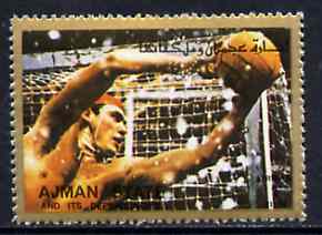 Ajman 1972 Water Polo 1R from Munich Olympics perf set of 16, unmounted mint 
