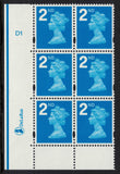 GB 2006-07 SG2650 2nd Class PIP Cyl Block of 6 Unmounted Mint (E272)