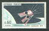 France 1966 Launching of Satellite D1 unmounted mint SG 1708*