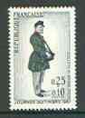 France 1967 Stamp Day (Postman) unmounted mint SG 1741*