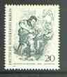 Germany - West Berlin 1969 The Cobbler 20pf (from 19th Century Berliners set) unmounted mint SG B324*