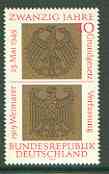 Germany - West 1969 20th Anniversary of Federal Republic unmounted mint SG 1487*