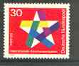 Germany - West 1969 50th Anniversary of ILO unmounted mint SG 1486*