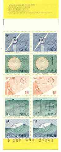 Booklet - Sweden 1980 Renewable Energy Sources 11k50 booklet complete and very fine, SG SB339