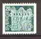 Sweden 1976 Pilgrim Badge 20Ã¶ (ex coils) unmounted mint SG 876