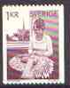 Sweden 1976 Bobbin Lace Making 1k (ex coils) unmounted mint SG 880