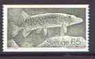 Sweden 1979 Pike 65Ã¶ (from Wildlife set) unmounted mint SG 1009