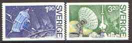 Sweden 1984 Launch of 'Viking' Satellite set of 2 unmounted mint, SG 1211-12