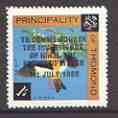 Thomond 1969 Birds 1s6d (Diamond shaped) opt'd 'Investiture of Prince of Wales', unmounted mint*