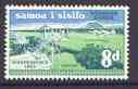Samoa 1962 Airport 8d unmounted mint from Independence set, SG 244