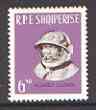 Albania 1965 6L50 from Voskhod 2 commem set, featuring astronaut Aleksej Leonov unmounted mint, SG 904