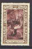 Australia 1938 Bath of Venus (Jenolan Caves) Poster Stamp from Australia's 150th Anniversary set, unmounted mint