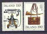 Iceland 1979 Europa  (Communications) set of 2 unmounted mint, SG 570-71