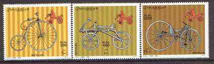 Somalia 2000 Early Bicycles perf set of 3 unmounted mint*