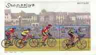 Somalia 2000 Bicycles (Bike Race) perf m/sheet unmounted mint