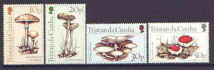 Tristan da Cunha 1984 Fungi set of 4 unmounted mint SG 369-72*