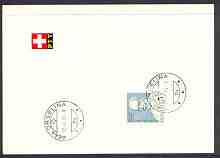 Switzerland 1967 Theodor Kocher (surgeon) mounted on swiss PTT sheet neatly tied, SG 746