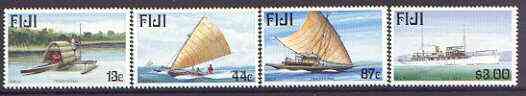 Fiji 1998 Maritime Past & Present (1st series) set of 4 unmounted mint, SG 1031-34