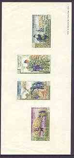 Laos 1963 Freedom from Hunger imperf m/sheet unmounted mint SG MS 131a