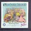 Easdale 1998 19th World Scout Jamboree overprinted in silver on Flora & Fauna definitive 36p imperf (Shellfish) unmounted mint
