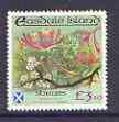Easdale 1998 19th World Scout Jamboree overprinted in silver on Flora & Fauna definitive Â£3.10 perf (Shrubs) unmounted mint