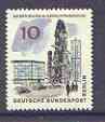 Germany - West Berlin 1965-66 Kaiser Wilhelm Memorial Church 10pf from 'New Berlin' def set unmounted mint, SG  B265