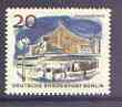 Germany - West Berlin 1965-66 Philharmonic Hall 20pf from 'New Berlin' def set unmounted mint, SG  B267