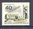 Germany - West Berlin 1965-66 Regina Martyrum Memorial Church 40pf from 'New Berlin' def set unmounted mint, SG  B269
