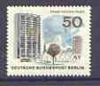 Germany - West Berlin 1965-66 Ernst Reuter Square 50pf from 'New Berlin' def set unmounted mint, SG  B270