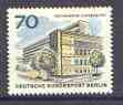Germany - West Berlin 1965-66 Technical University 70pf from 'New Berlin' def set unmounted mint, SG  B272