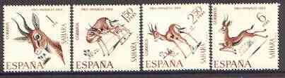 Spanish Sahara 1969 Child Welfare (Gazelles & Camel) set of 4 unmounted mint, SG 268-71