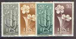 Ifni 1956 Child Welfare (Plants) set of 4 unmounted mint, SG 126-29*