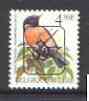 Belgium 1985-90 Birds #1 Stonechat 4f50 unmounted mint with boxed posthorn precancel, SG 2848a