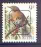 Belgium 1991-95 Birds #2 Song Thrush 9f unmounted mint with boxed posthorn precancel, SG 3082