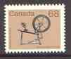 Canada 1982-87 Spinning Wheel 68c from Heritage Artefacts def set unmounted mint, SG 1068