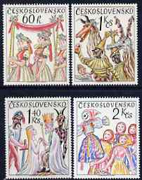Czechoslovakia 1975 Folk Customs set of 4 unmounted mint, SG 2210-13
