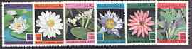 Afghanistan 1997 Wild Flowers complete set of 6 values unmounted mint