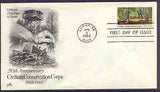 United States 1983 Civilian Conservation Corps on illustrated cover with first day cancel, SG 2021