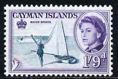 Cayman Islands 1962-64 Water Sports 1s9d unmounted mint, SG 176