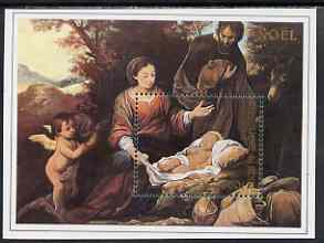 Benin 1996 Christmas perf m/sheet unmounted mint